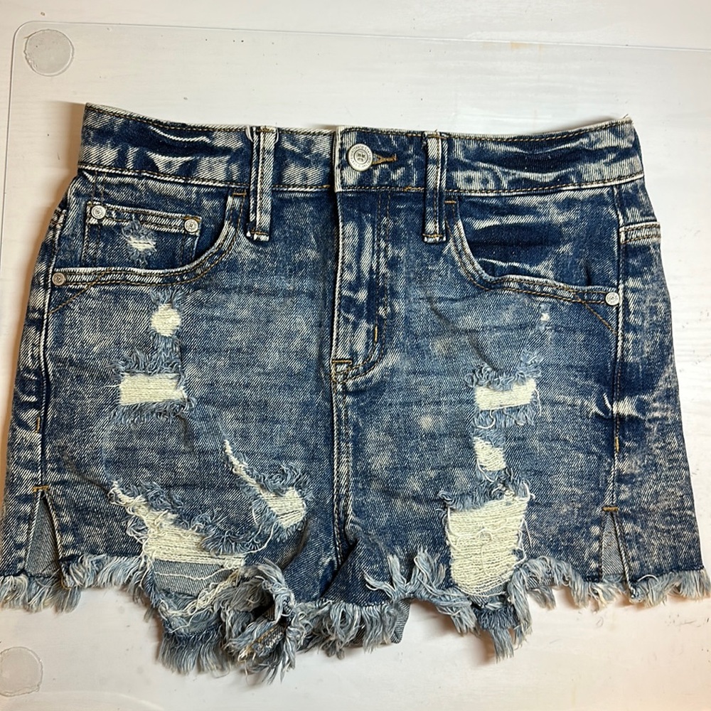 Altar’s State High Rise Jean Shorts size 25